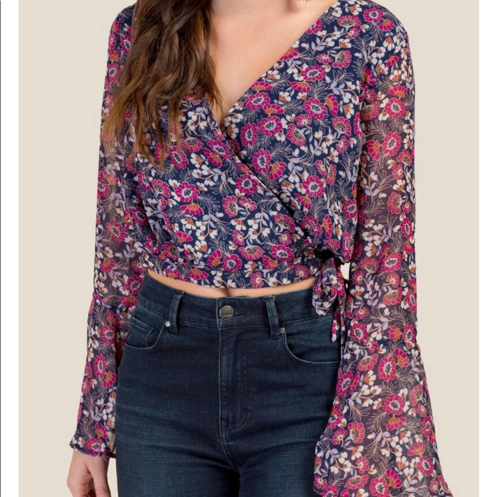 Blue Rain Top